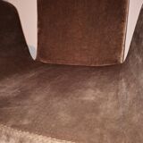 Artisan-Restored Mid-Century Armchair in Golden Mustard Velvet | Bruno Gonç