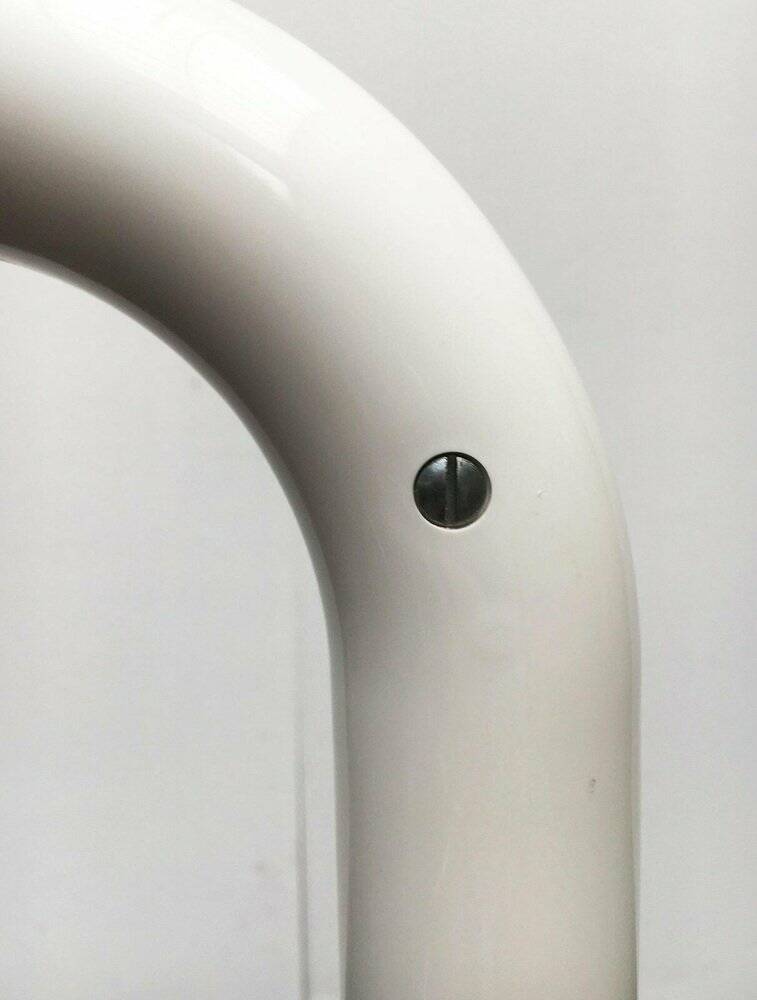 Floor lamp with a tube design from the Swedish Space Age mid-century by Anders Pehrson for Ateljé Lyktan, 1960s.