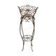 wrought iron planter