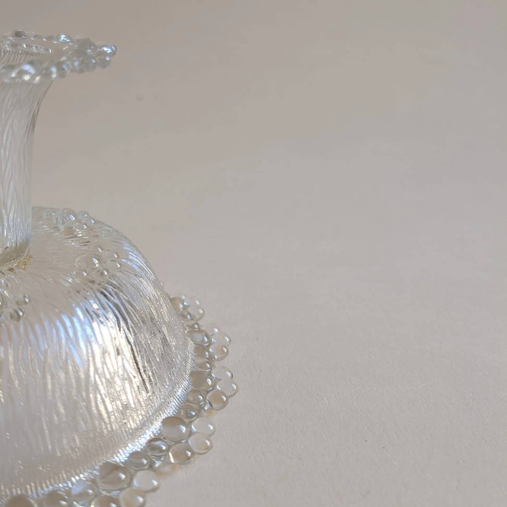 Set of 5 glass bowls