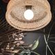 Pink Clichy glass suspension