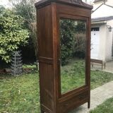 Art Deco cabinet with bevelled mirror 1930/1940