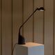Lampe de table TPB en acier noir et plastique, Modèle 3014, design postmoderne Memphis, Italie années 1980.