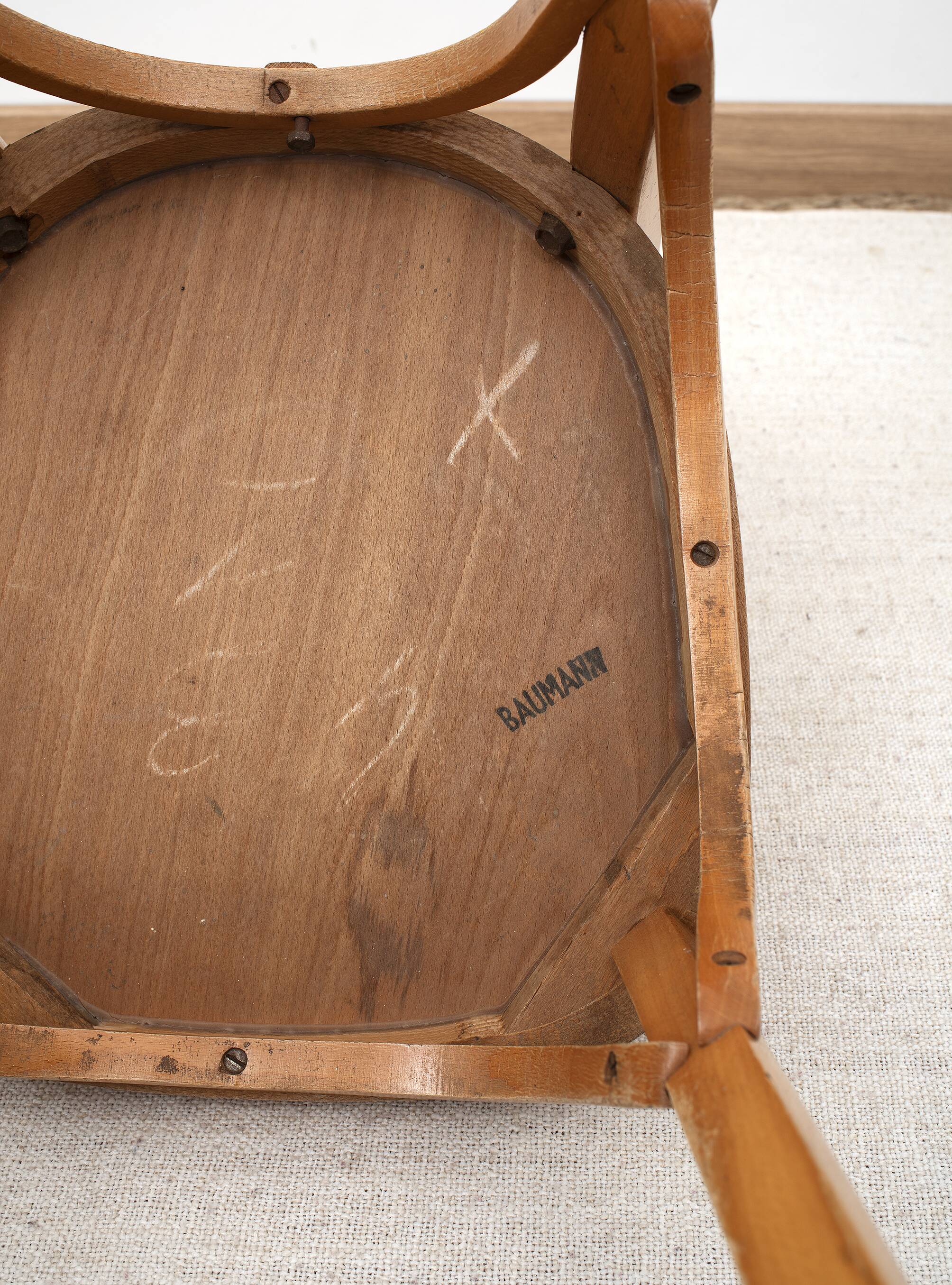 BAUMANN bentwood bistro chairs, set of 4