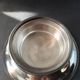 Vintage French silver-plated butter press, Coquillor style.