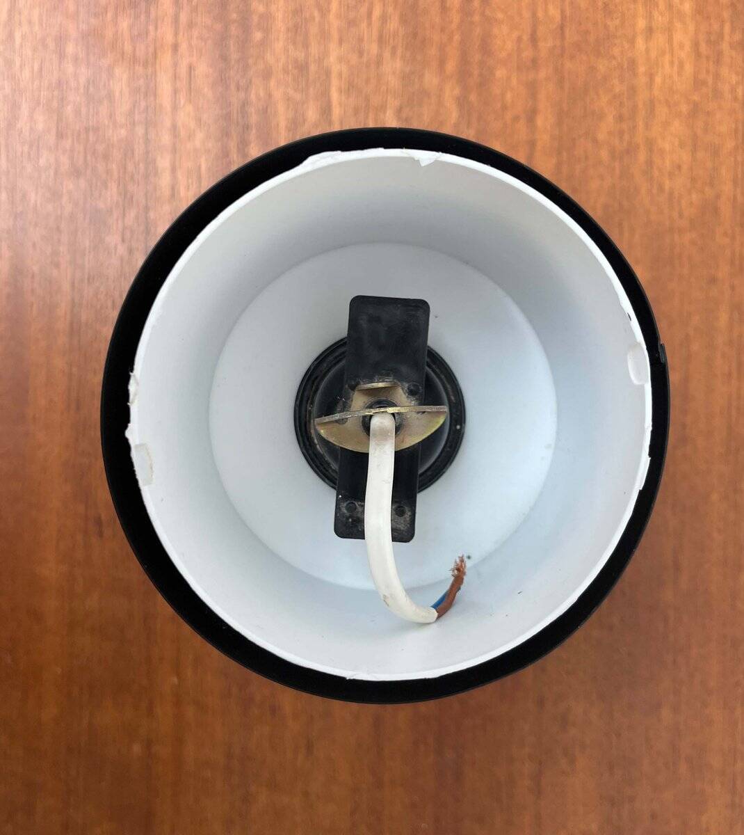 Vintage minimalist ceiling light from Ikea, 1980s.