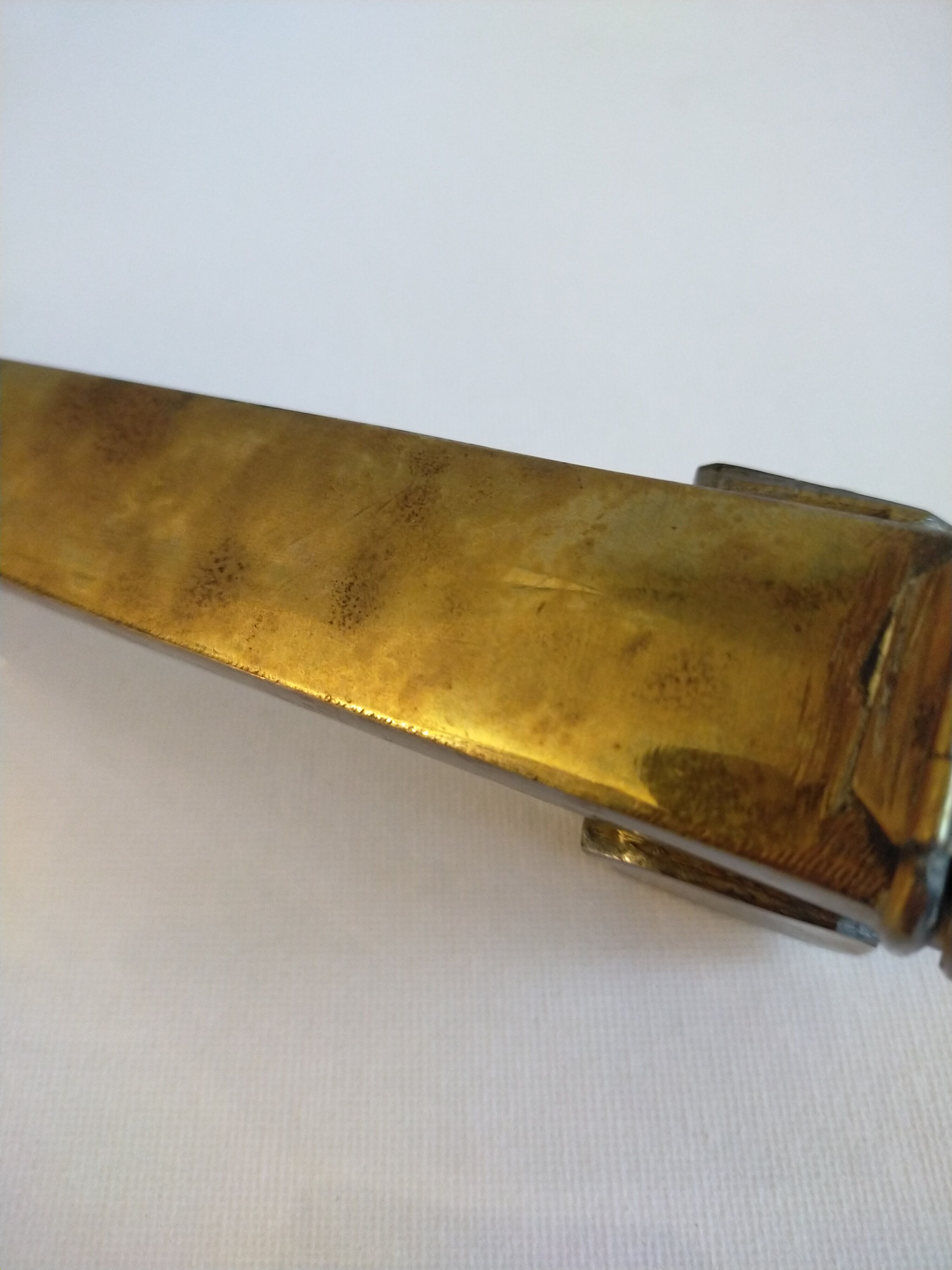 Brass case for writing