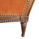 Eared shepherdess armchair