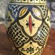 Moroccan ceramic vase