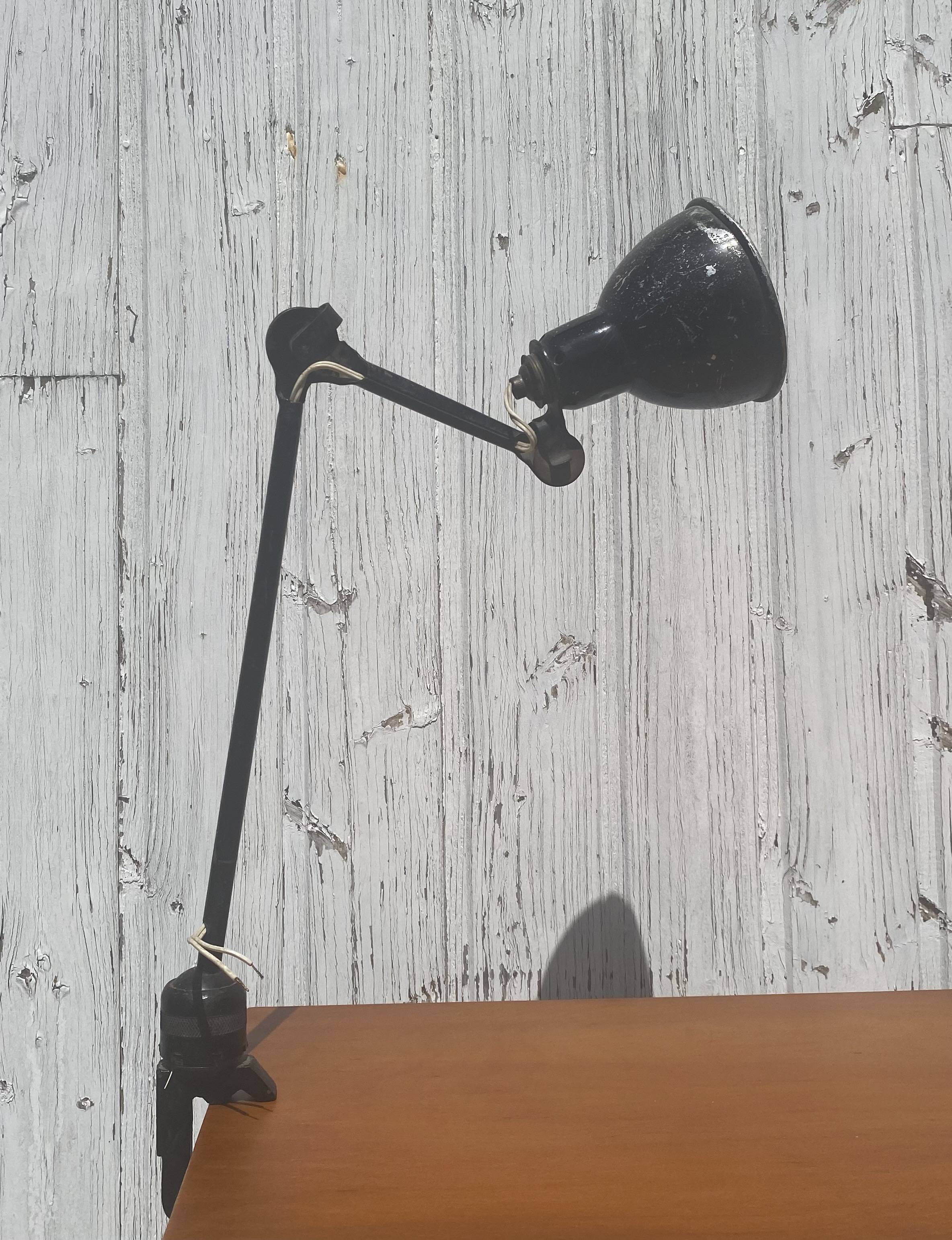 Oil lamp n°201 Bernard-Abin gras 1930