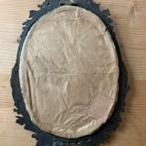 Ancient bronze mirror angel, 35x23 cm