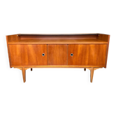 Enfilade-meuble tv scandinave en teck des années 60