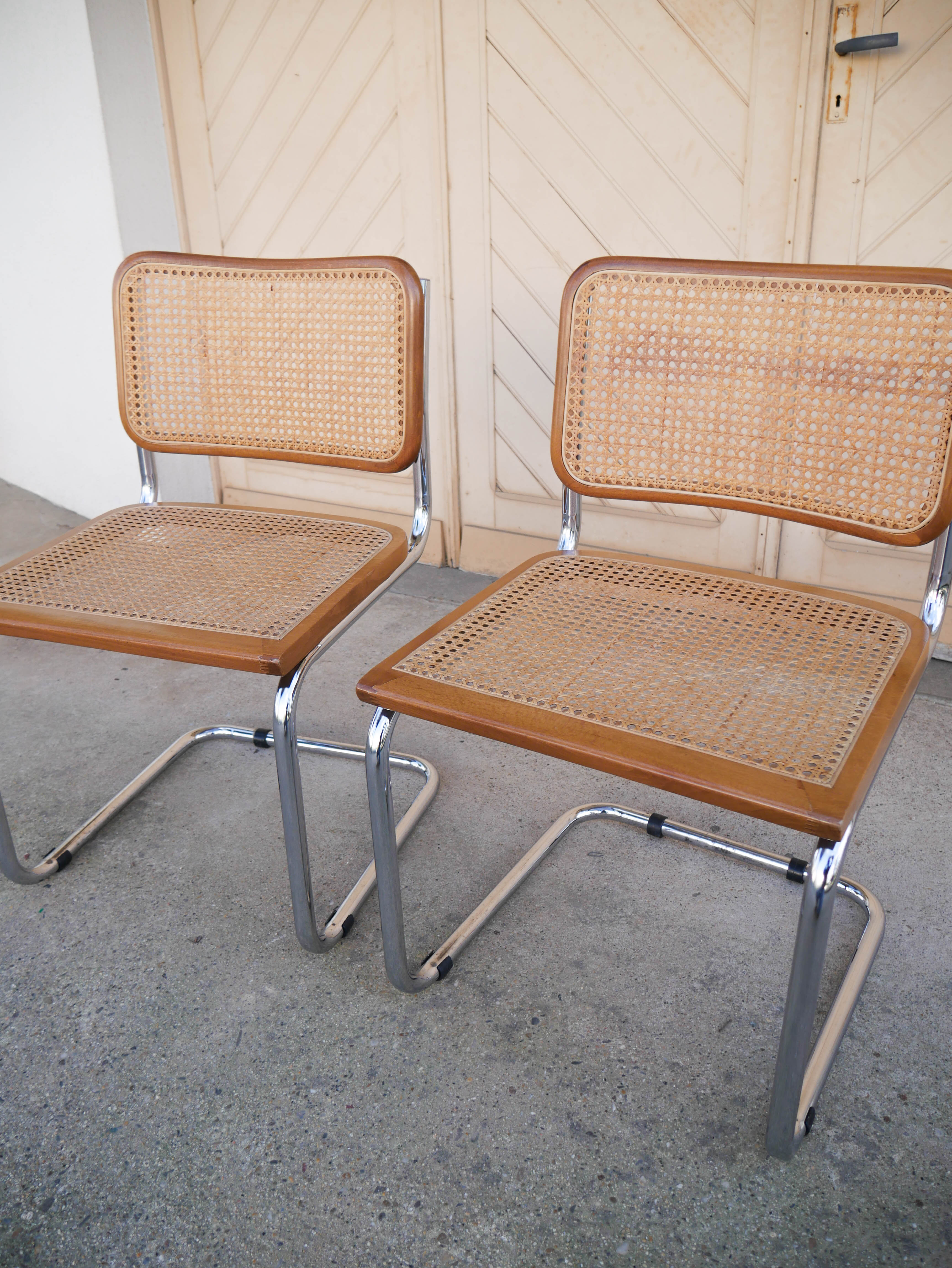 Marcel Breuer B32 chairs