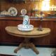 Half-moon console