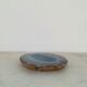 Blue agate ashtray
