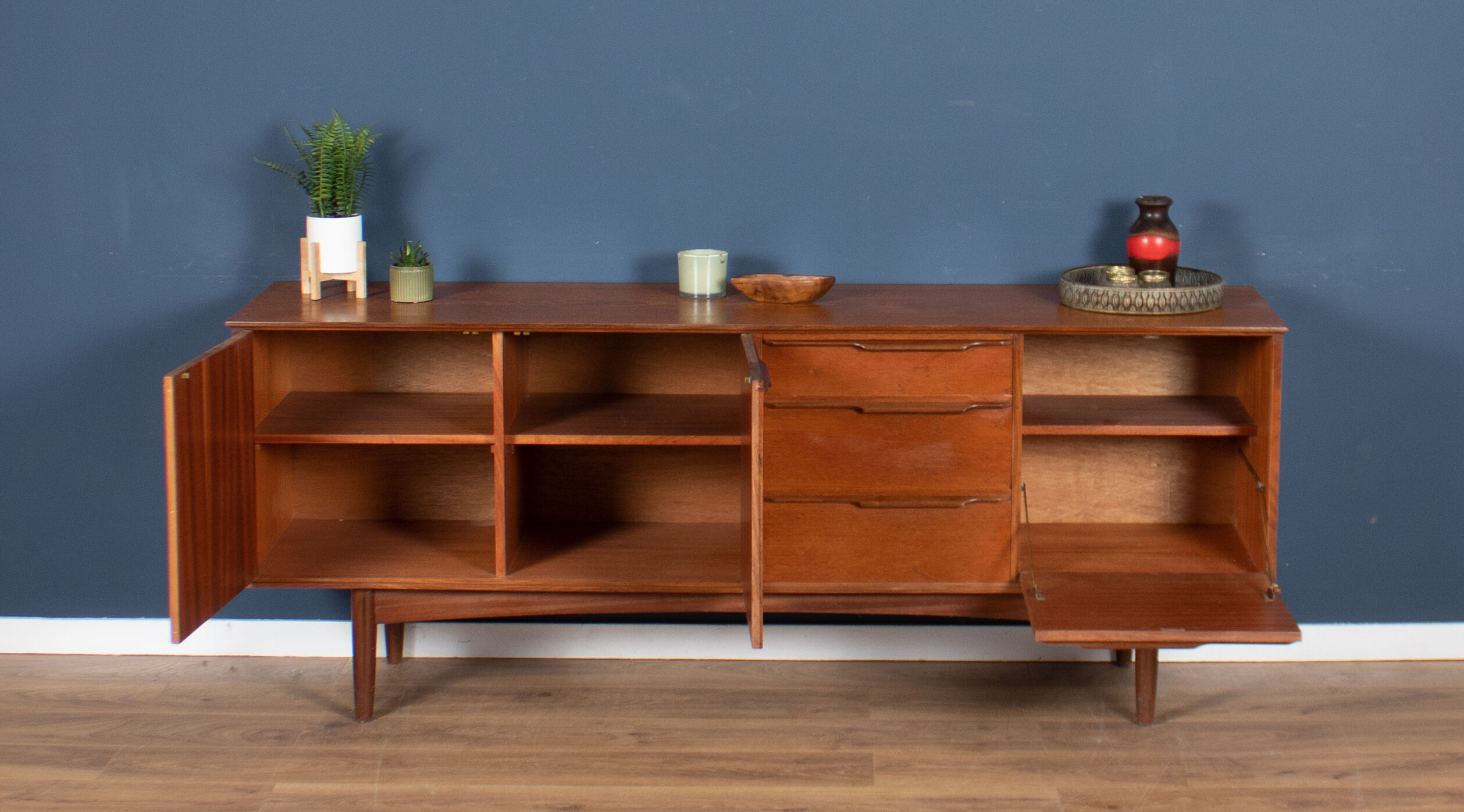 Retro Teak 1960s Sideboard By Morris Of Glasgow