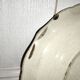 Flat plate in Gien earthenware - Rouen Art Deco motif - 1932