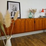 Scandinavian teak sideboard and “pin” legs