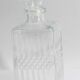 Old glass whiskey decanter