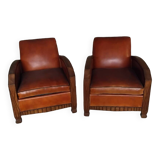 Pair of art deco armchairs