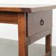 Antique French farmhouse dining table for 4/ 6 people from the 18th century
