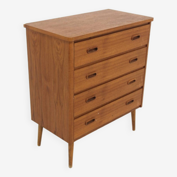 Scandinavian teak chest of drawers, Sweden, 1960