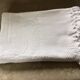 19th bed top in cotton piqué marked MC