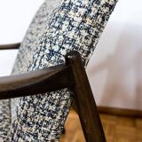 Customizable Blue Armchairs By Edmund Homa, 1960s