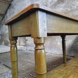 Antique counter side table wall table shop counter