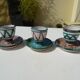 3 ceramic shells Robert Picault Vallauris Vintage