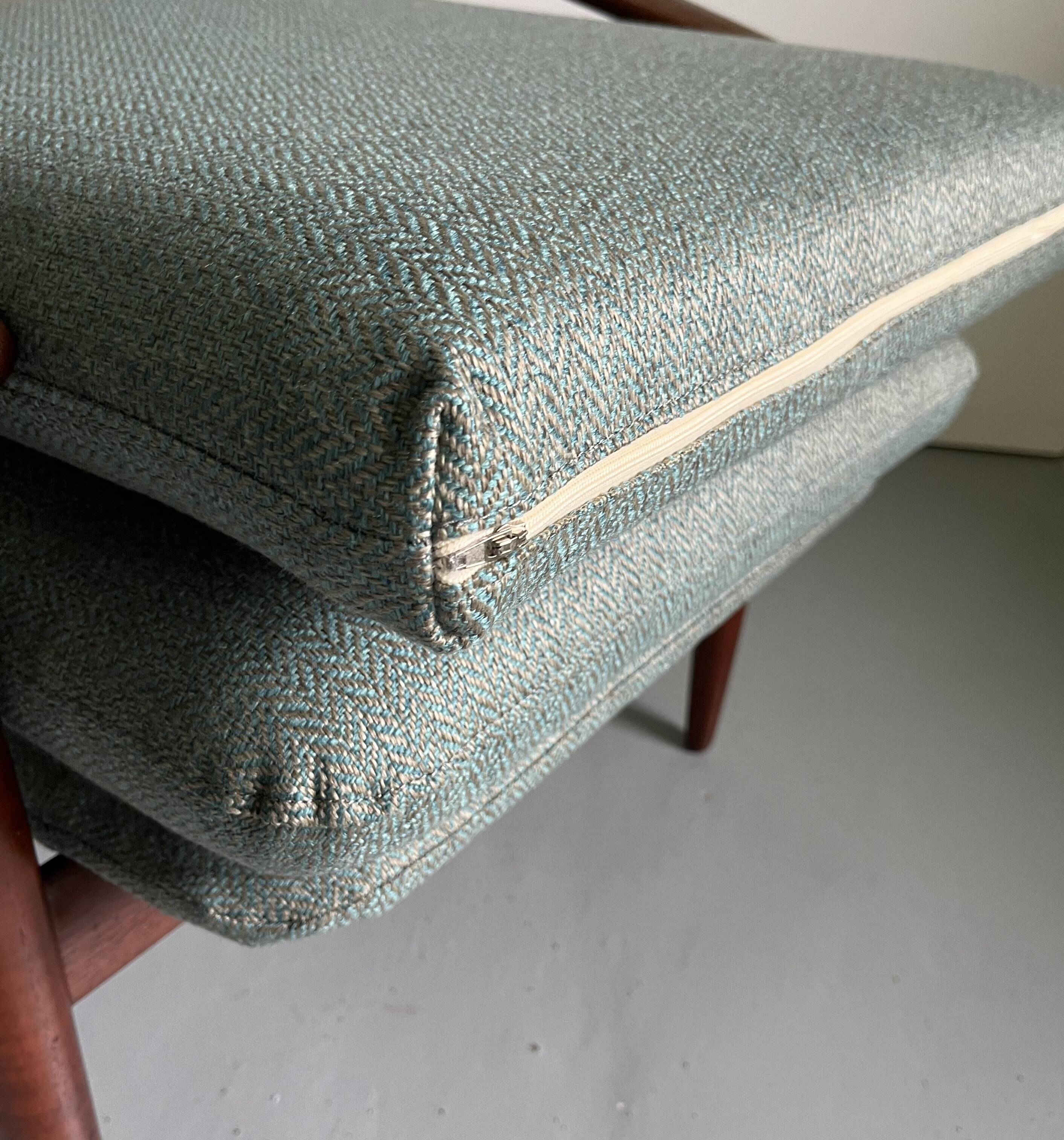 1960s Danish Teak Lounge Chair: Poul Volther Model 350