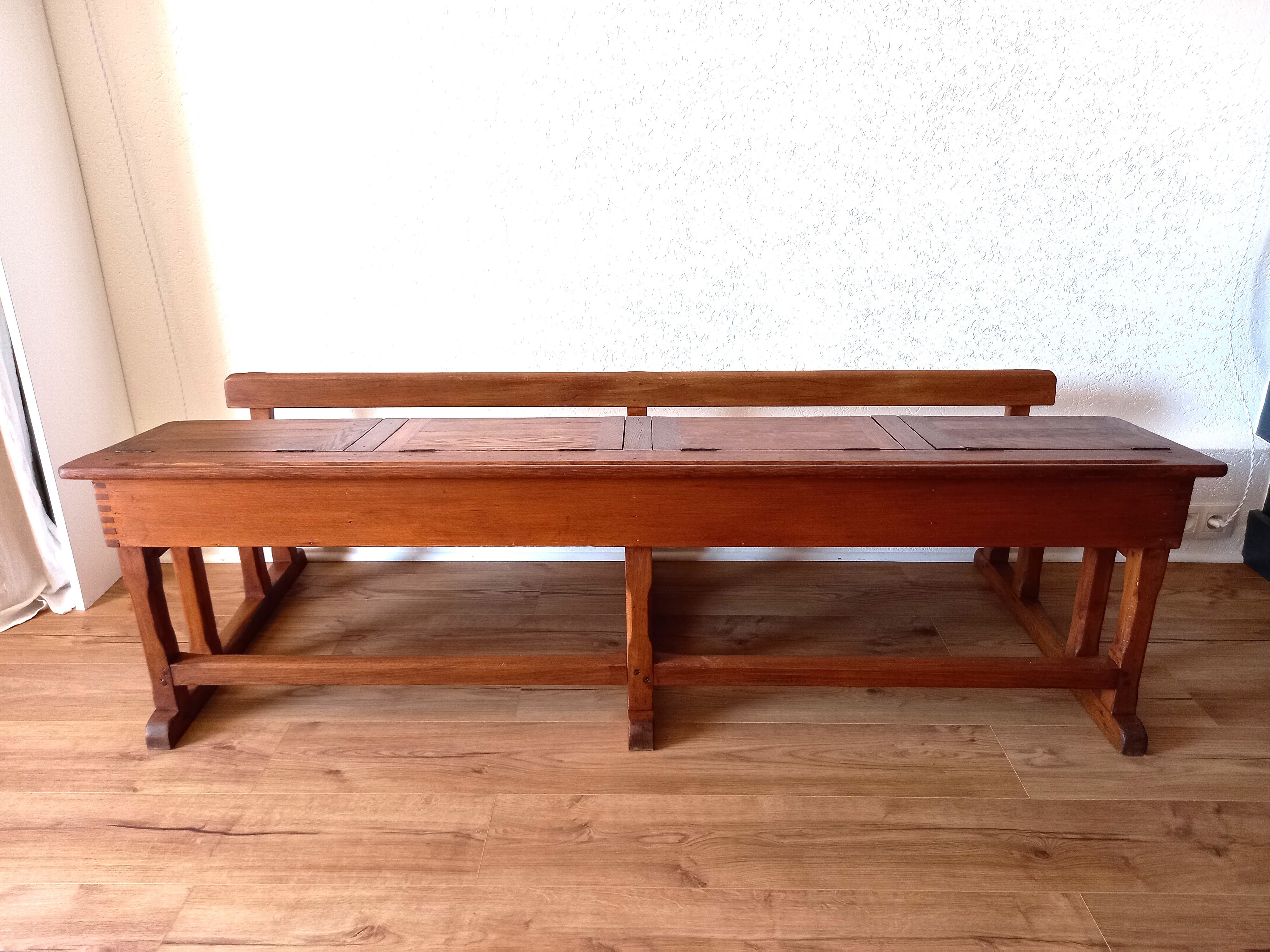 School desk 4 places