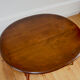 Table basse scandinave vintage ovale Ercol 1960