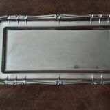 Silver-colored metal tray