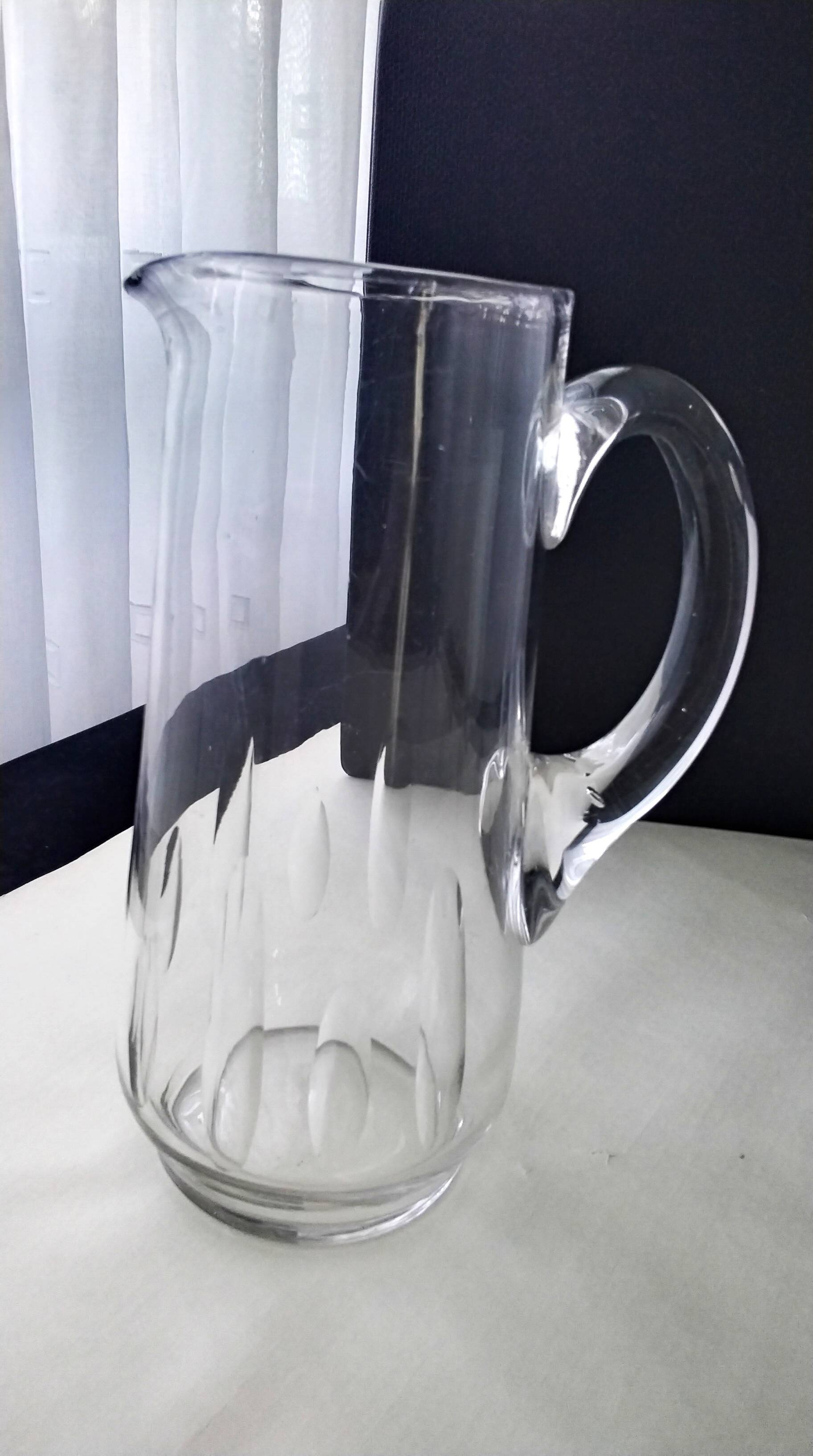 Jug, glass water carafe 1.350L