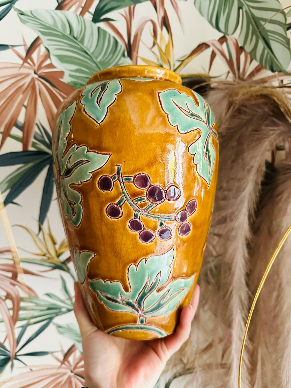 Old 19th century vase