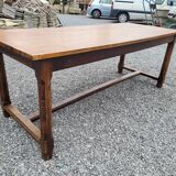 Old farmhouse table in solid oak 200×80cms