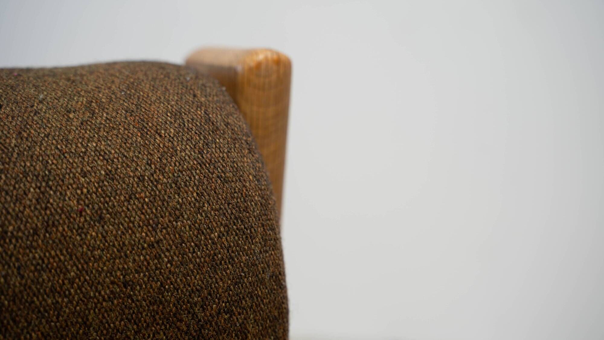 Danish high back lounge chair