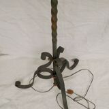 Forged iron lamp lamp, geige metal tulip