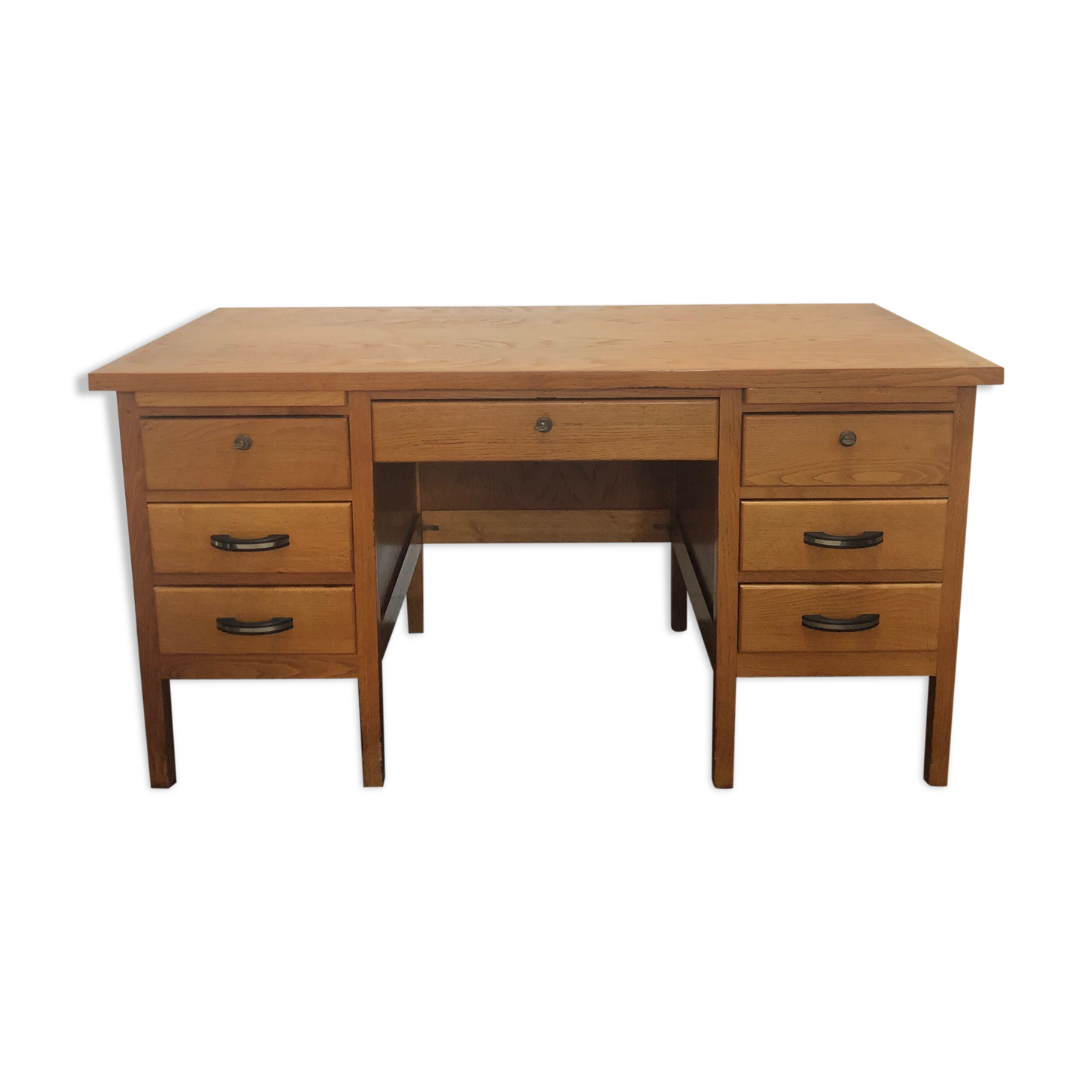 Oak desk from the 1950s