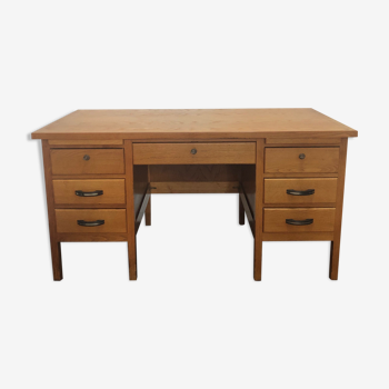 Oak desk from the 1950s