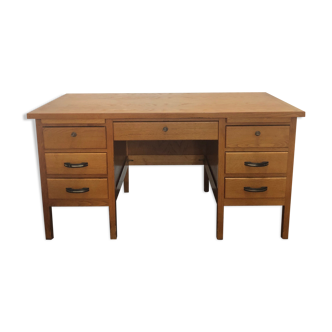 Oak desk from the 1950s