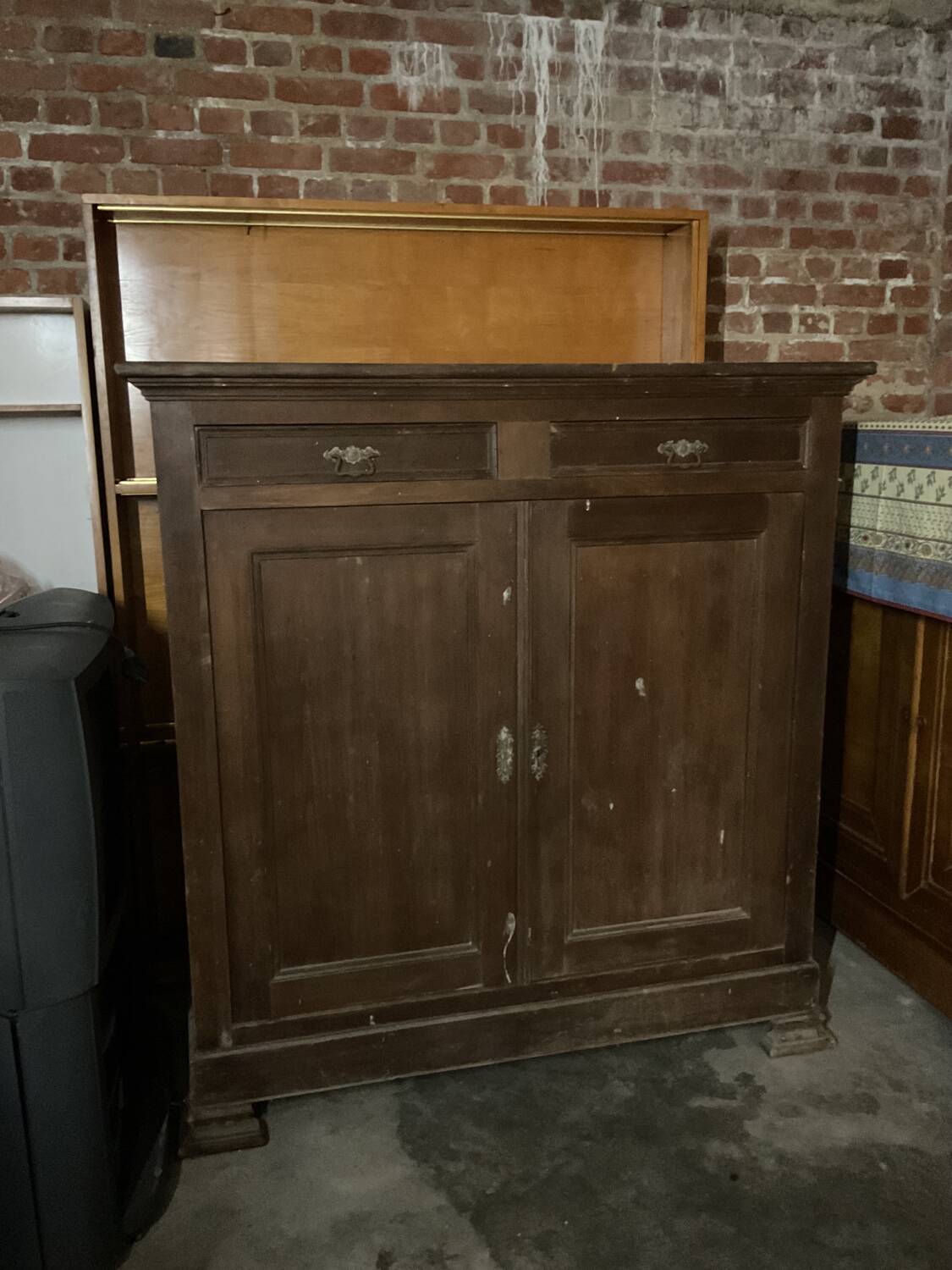 Parisian wooden wardrobe