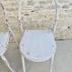 Paire de chaises Mobilor, en métal et bois