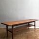 Table basse en teck des années 1960