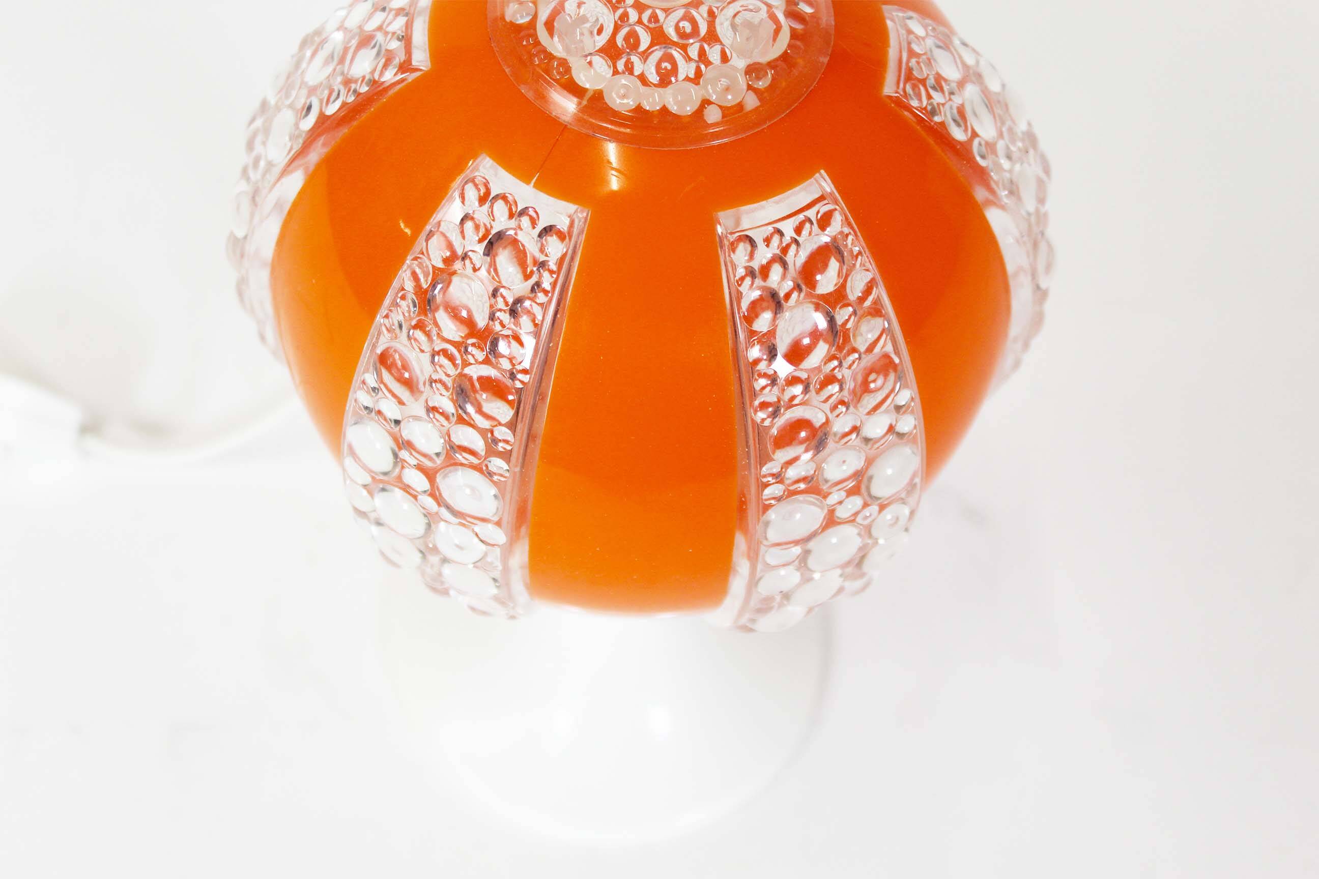 Lampe de table vintage en forme d'oeil d'insecte