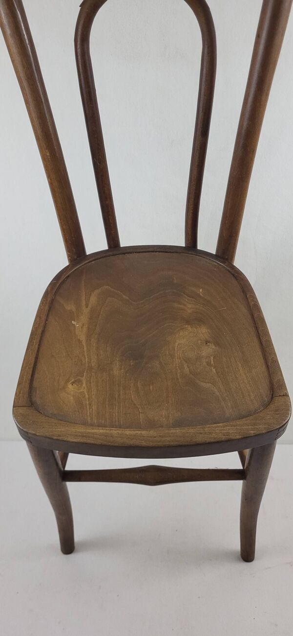 Chaise bistrot en bois courbé
