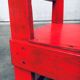 De Stijl Movement Design Red Chair attributed to Jan Wils, Netherlands, 1920s