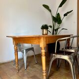 Table de ferme ovale