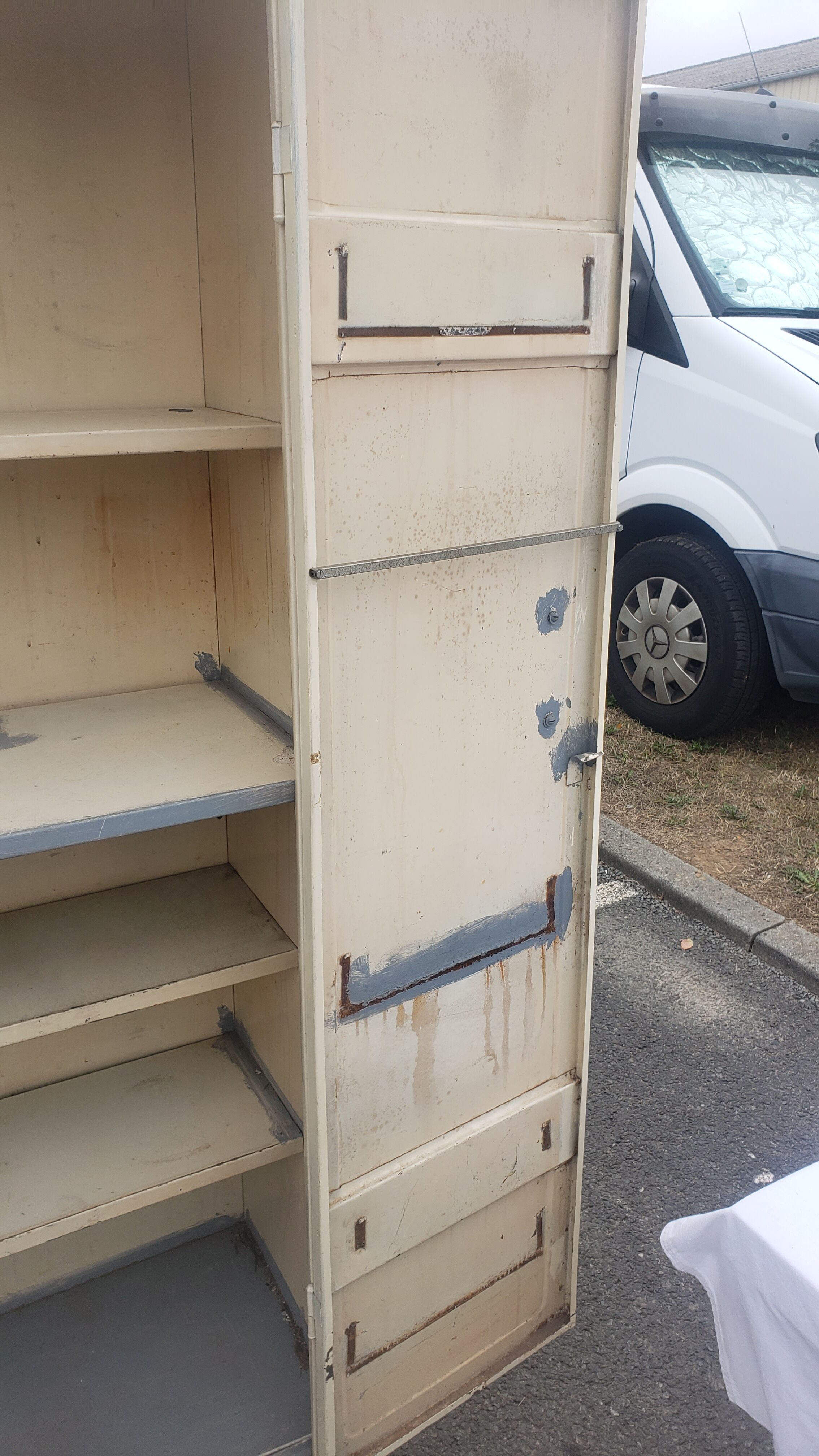Vintage metal cabinet